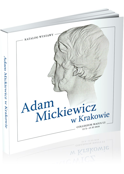 Okładka katalogu "Adam Mickiewicz w Krakowie"