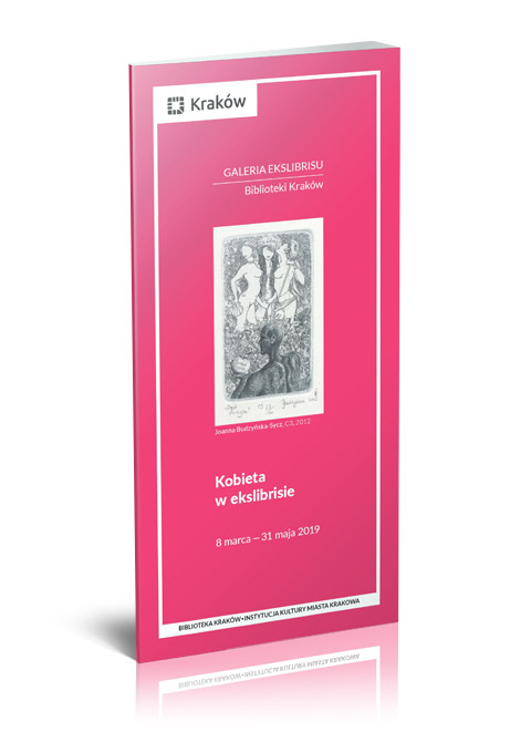 Okładka katalogu "Kobieta w ekslibrisie"
