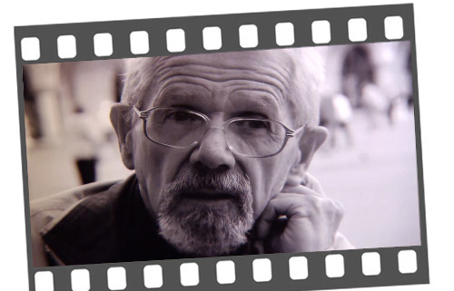 Kadr z filmu "Profesor Jan Michalik. Twórca krakowskiej szkoły historii teatru"